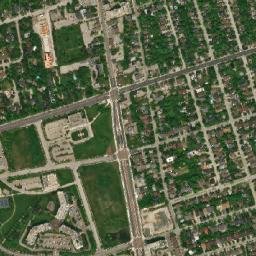 Richmond Hill map(satellite map)