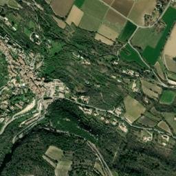 Saignon map(satellite map)