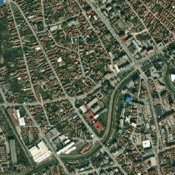 Paraćin map(satellite map)