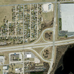 French Island map(satellite map)