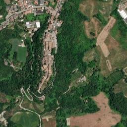 Mondaino map(satellite map)