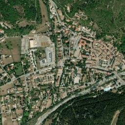 Castellane map(satellite map)