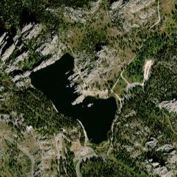 Sylvan Lake - Harney Black Hills National Forest Keystone SD High Resolution Satellite Map