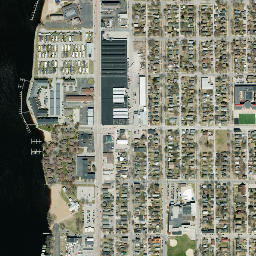 North La Crosse map(satellite map)