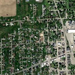 Harbor Beach map(satellite map)