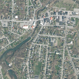 Ticonderoga map(satellite map)