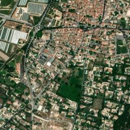 Eyragues map(satellite map)