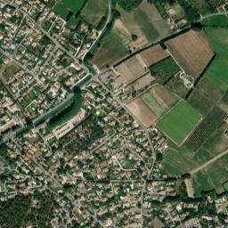 Taillades map(satellite map)