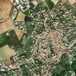 Valensole map(satellite map)