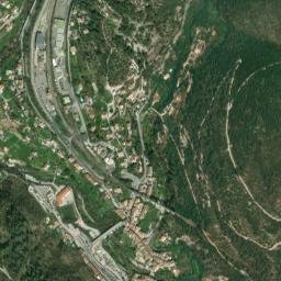 L’Escarène map(satellite map)