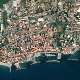 Riva Ligure map(satellite map)