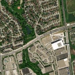 Vaughan map(satellite map)