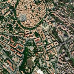 Manosque map(satellite map)