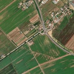 Uggia-Pazzera-Bizzarrino map(satellite map)