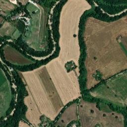 Rio Salso-Case Bernardi map(satellite map)