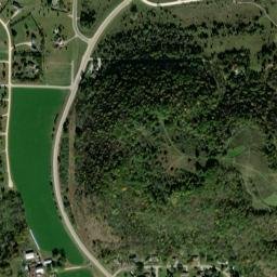 Rushford Village MN America High Resolution Satellite Map