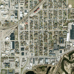 516 Caledonia St, La Crosse, WI 54603 High Resolution Satellite Map