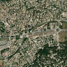 Caveirac map(satellite map)