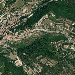 Bonnieux map(satellite map)