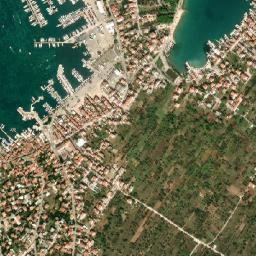 Murter map(satellite map)