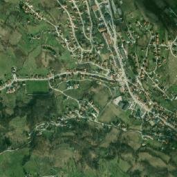 Prozor map(satellite map)