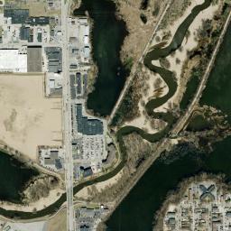 Satellite view of Forest Hills Golf Course