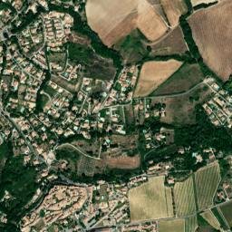 Pierrevert map(satellite map)