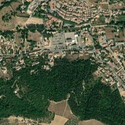 Riez map(satellite map)