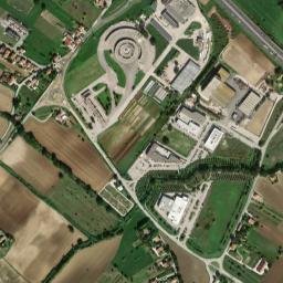 Rosciano map(satellite map)