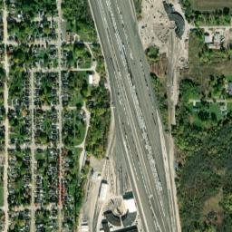 North Fond du Lac map(satellite map)