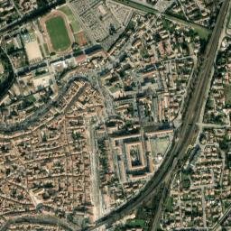 Tarascon map(satellite map)