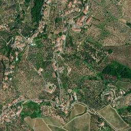 Carmignano map(satellite map)