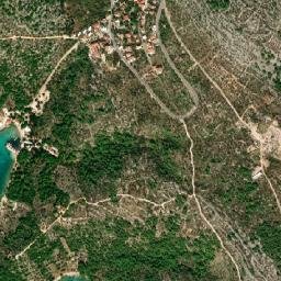 Murter-Kornati map(satellite map)