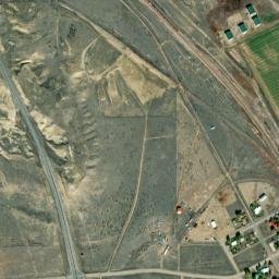 WY-175 Wyoming America High Resolution Satellite Map