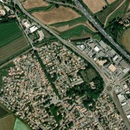 Caissargues map(satellite map)
