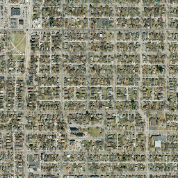 La Crosse map(satellite map)