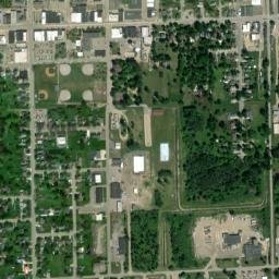 Bad Axe map(satellite map)
