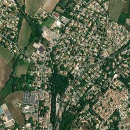 Villevieille map(satellite map)