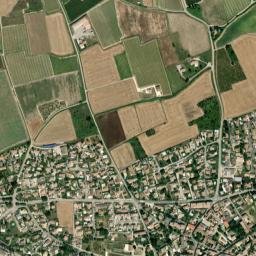 Calvisson map(satellite map)