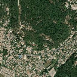 Nages-et-Solorgues map(satellite map)