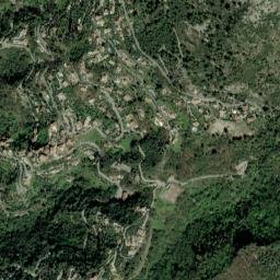 Castagniers map(satellite map)