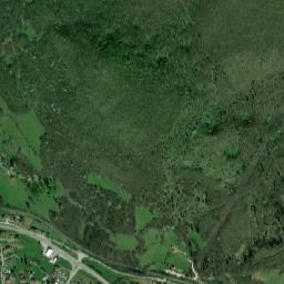 Pazarić map(satellite map)