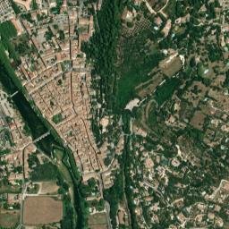 Sommières map(satellite map)