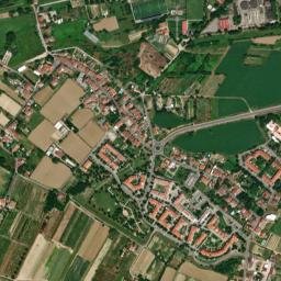 Mantignano-Ugnano map(satellite map)