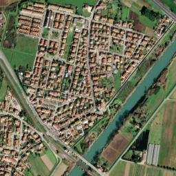 Migliarino map(satellite map)