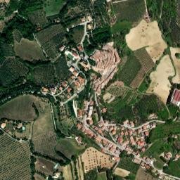 Cartoceto map(satellite map)