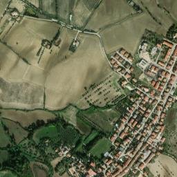San Costanzo map(satellite map)