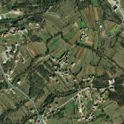 Hrvace map(satellite map)