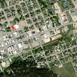 Custer map(satellite map)