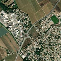 Aubord map(satellite map)
